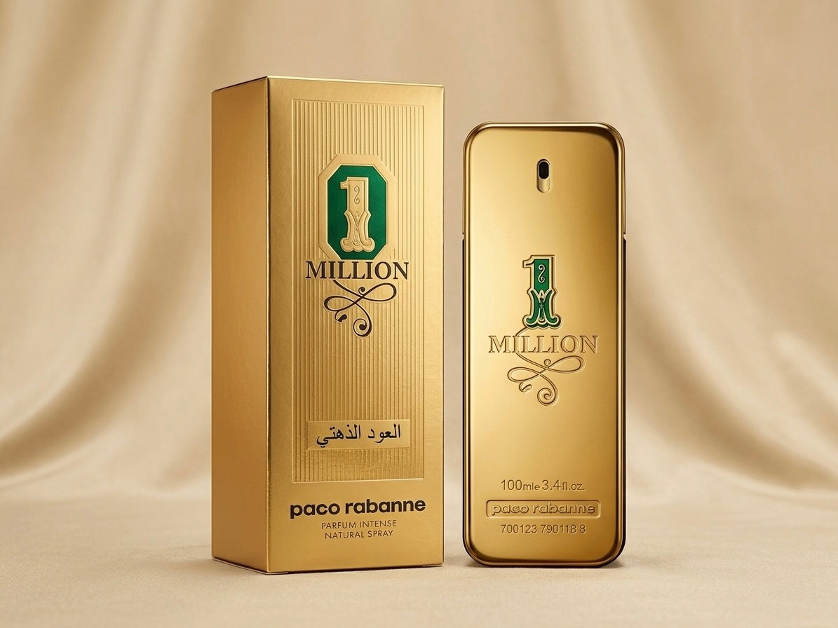 Paco Rabanne 1 Million Golden Oud Parfum Intense 3.4 Sp Men