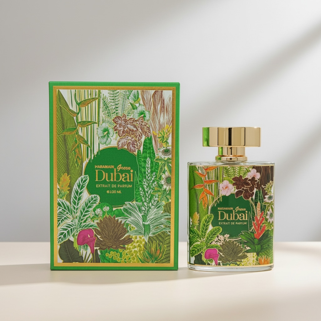 Al Haramain Green Dubai 3.33 Edp Sp Unisex