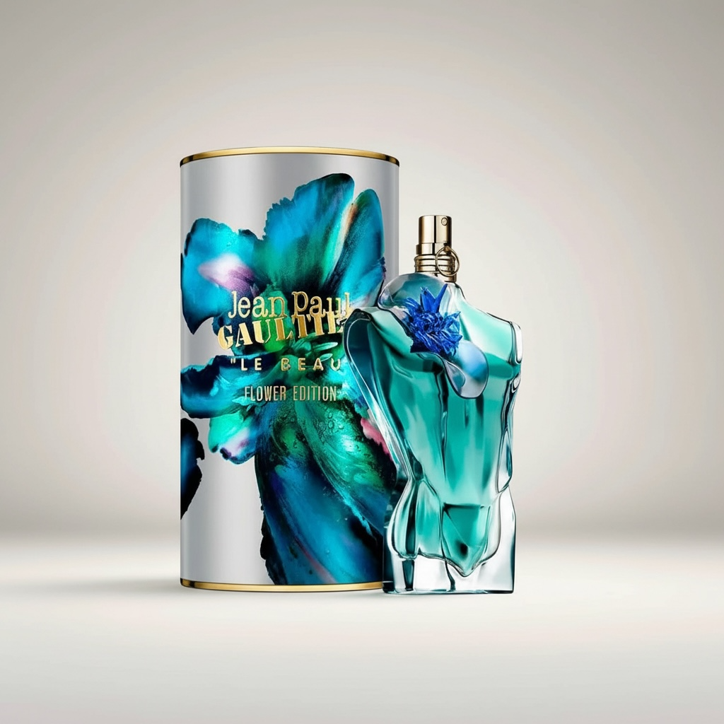 Jean Paul Gaultier Le Beau Flower Edition Eau de Parfum For Men - Limited Edition