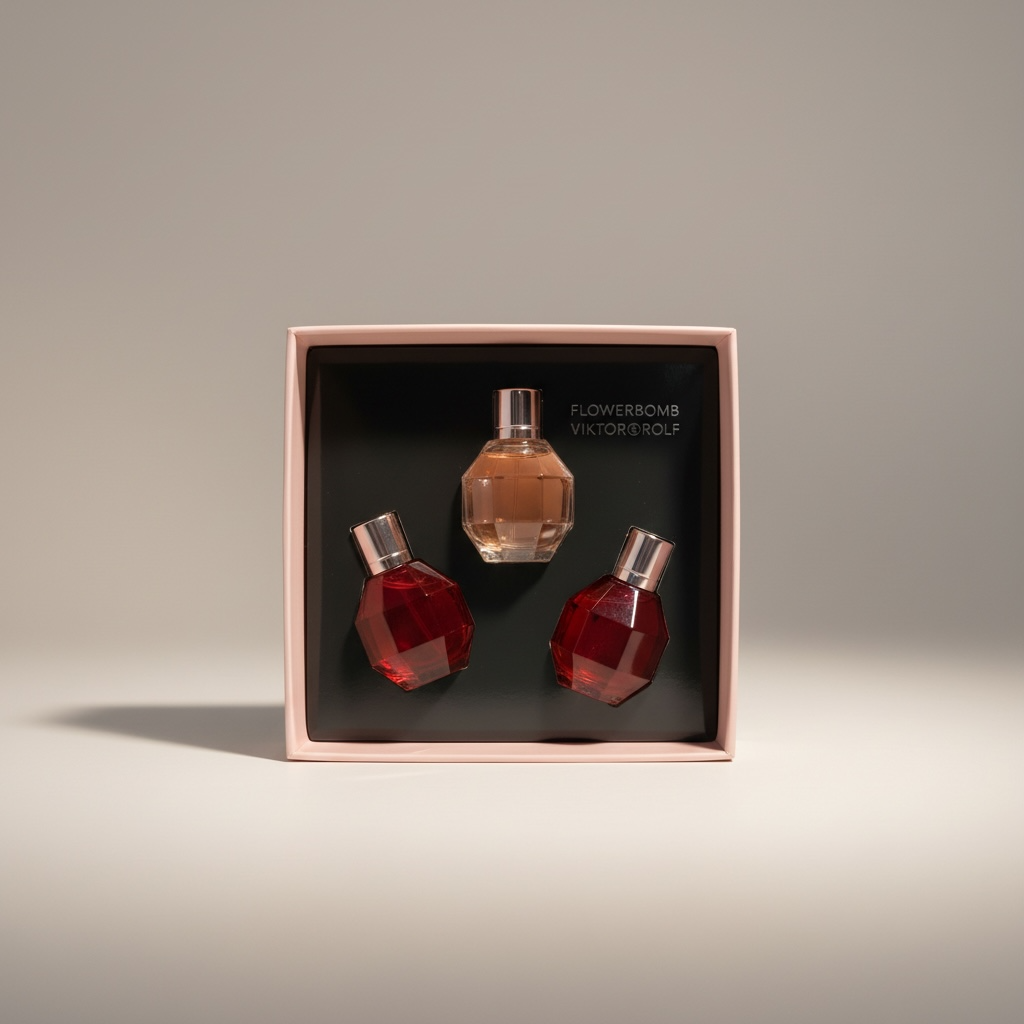 Viktor Rolf Flowerbomb Miniature Set Travel Exclusive Eau de Parfum for Women