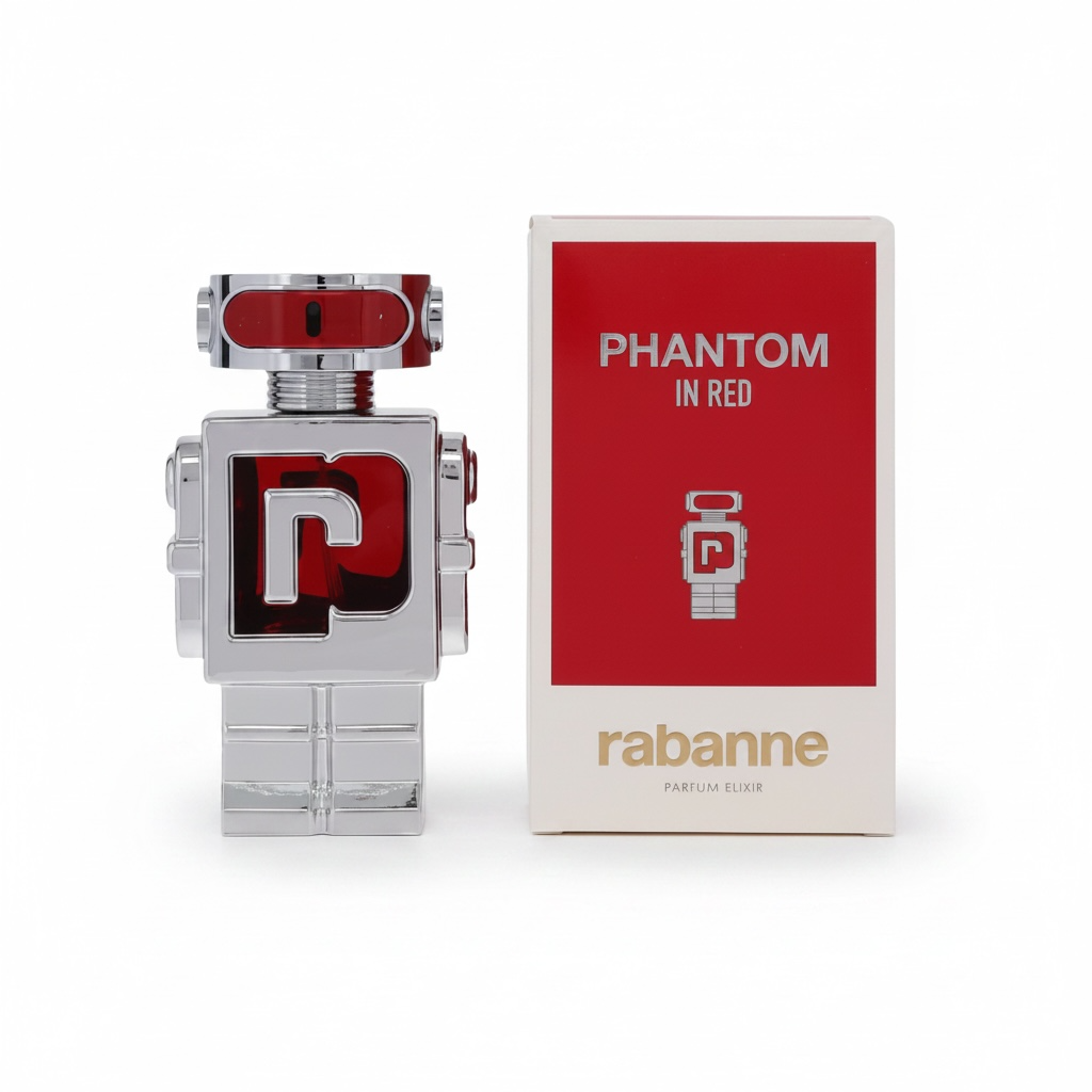 Paco Rabanne Phantom in Red Parfum Exilir for Men