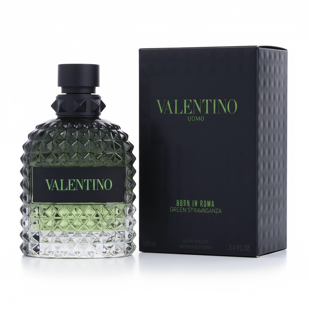 Valentino Uomo Born in Roma Green Stravaganza Eau de Toilette for Men