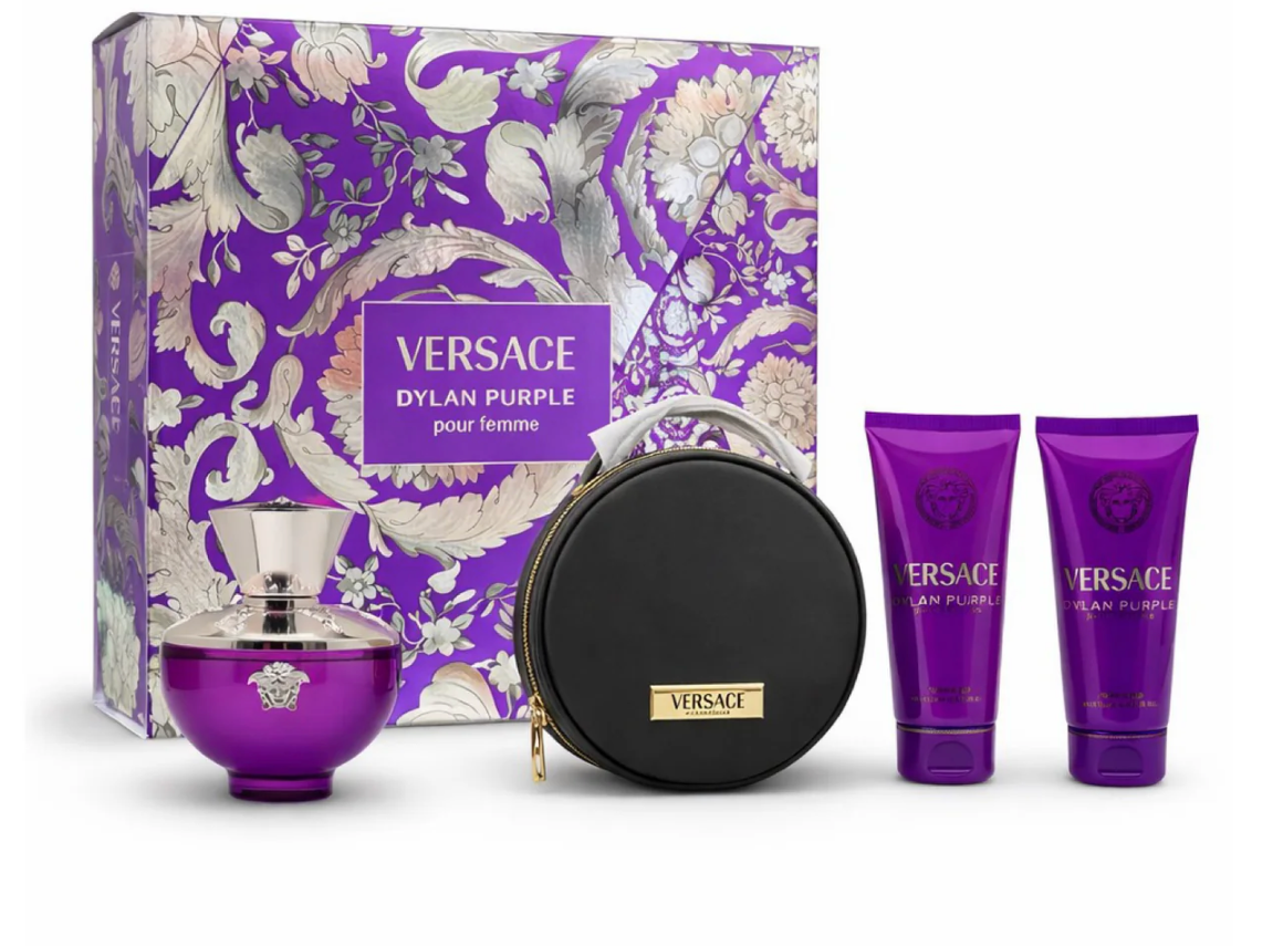 Versace Dylan Purple Gift Set 04 pieces for Women